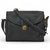 Auth Shoulder Bag Pochette Black Co4506bm