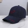 Adjustable Cotton Baseball Cap With Embroidery Letter Design For Men And Women Sun Protections Outdoor Activity