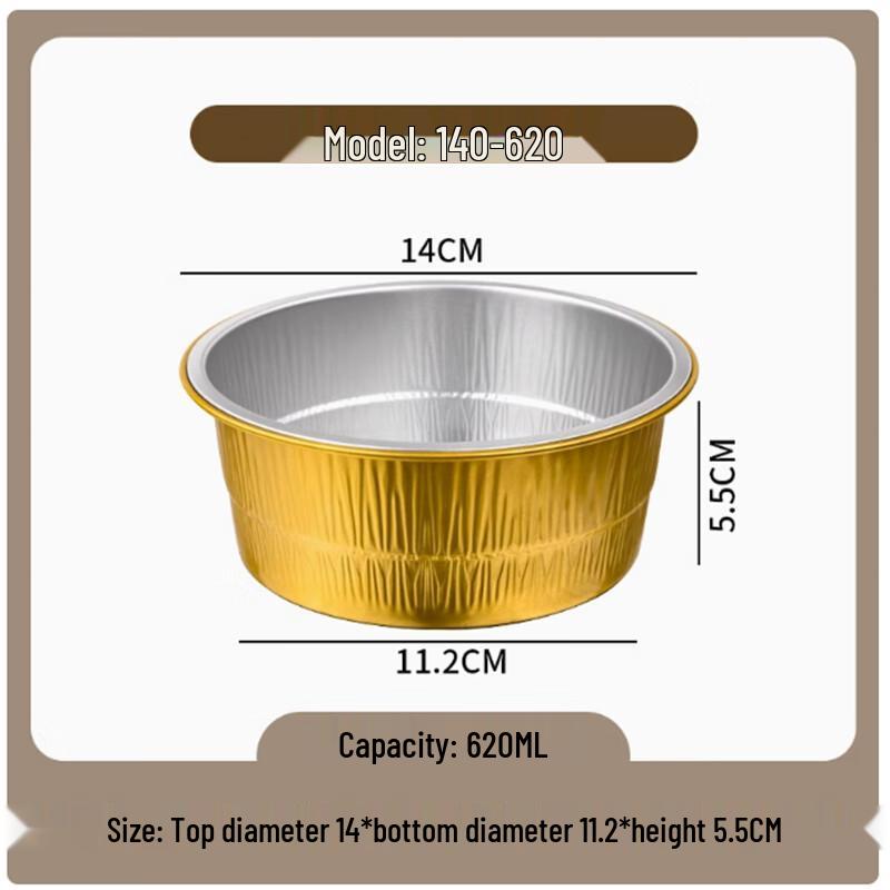 Disposable Aluminum Foil Takeaway Containers