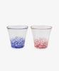 Afternoon Tea Living JM98 Tsugaru Vidro Tumbler Pair Set, Blue