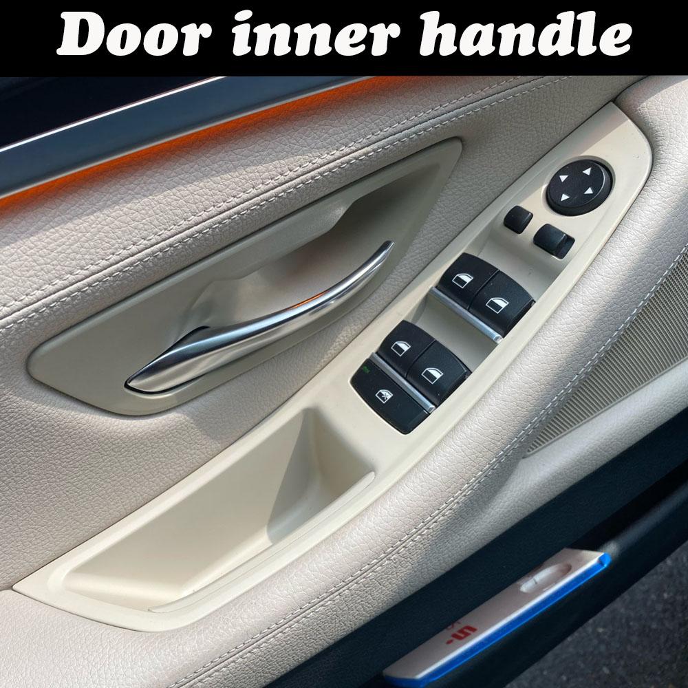 

Автомобильный Стайлинг, подлокотник передней двери, накладка, набор ручек, замена для BMW 5 серии F10 F11 F18 520i 523i 525i 528i