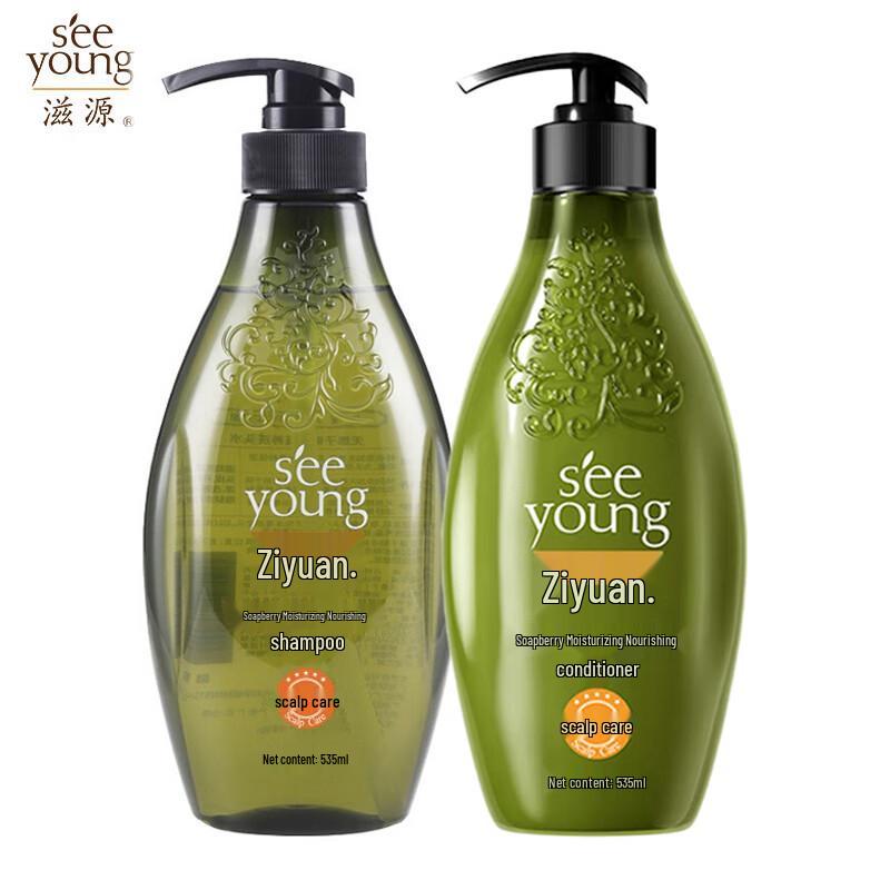 Ziyuan Sapindus Увлажняющий и питательный набор шампуня и кондиционера