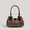 Tasche Süße Coole Spice Girl Stil Leopard Print Einkaufstasche Weibliche Mode Pendler Ein-schulter Unterarm Tasche Weibliche