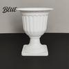 Durable Garden Pot Flower Urn Planter Plastic Plant White Small Outdoor Planter Urn