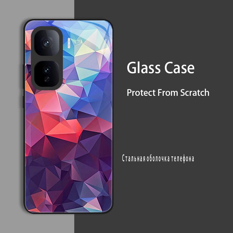 Для Vivo IQOO Neo 10 Pro Neo10 Чехол Крышка Чехол из закаленного стекла Жесткий Коке Бампер Для iQOO Z9 Turbo Z9S Pro Z9X Защитный чехол iQOO Z9S Pro 5G