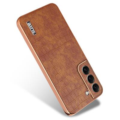 Für Samsung Galaxy S22 5G Hülle PU+TPU Stoßfeste Handyhülle