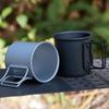 Folding Water Cup For Camping Tourist Tableware Picnic Utensils Outdoor Travel Cooking Set Barbecue Camping