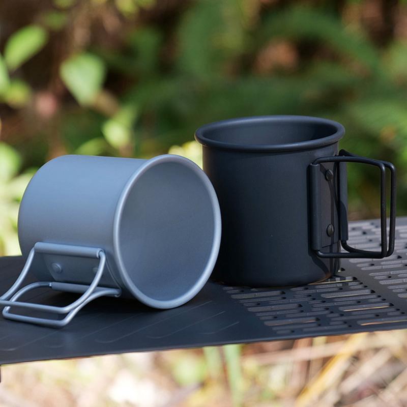 Folding Water Cup For Camping Tourist Tableware Picnic Utensils Outdoor Travel Cooking Set Barbecue Camping