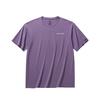 Outdoors Short Sleeve Knitted T-Shirt Summer 2026 Unisex Tops Dark-Gray Purple 972626101-4