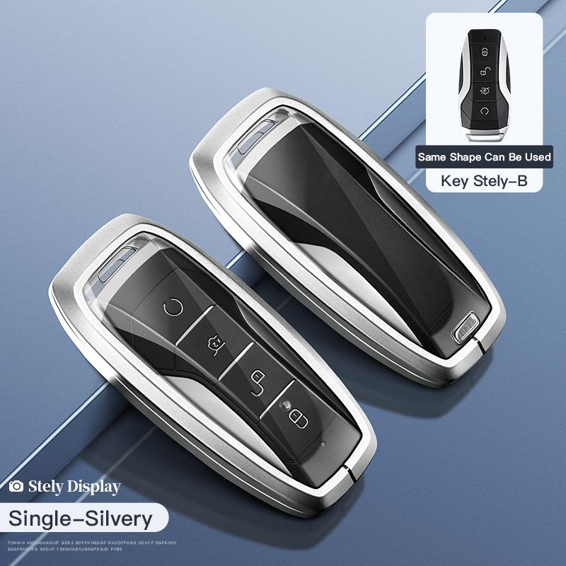 BYD Key Case for Tang DM/MAX/Song Pro/Qin PLUS/Yuan Cars - Full Wrap Shell Buckle