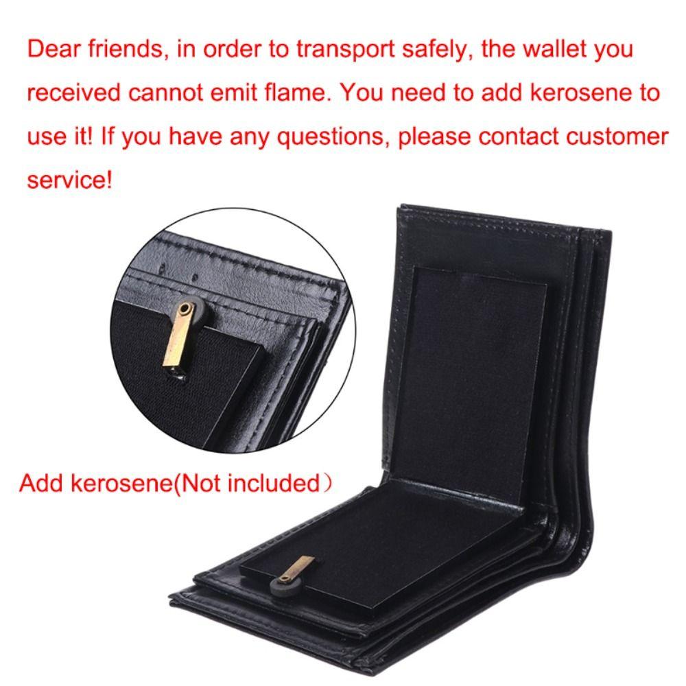 Funny Magic Fire Wallet Interesting Flame Magician Props Storage Pouch Magic Toy  Children'S Toys