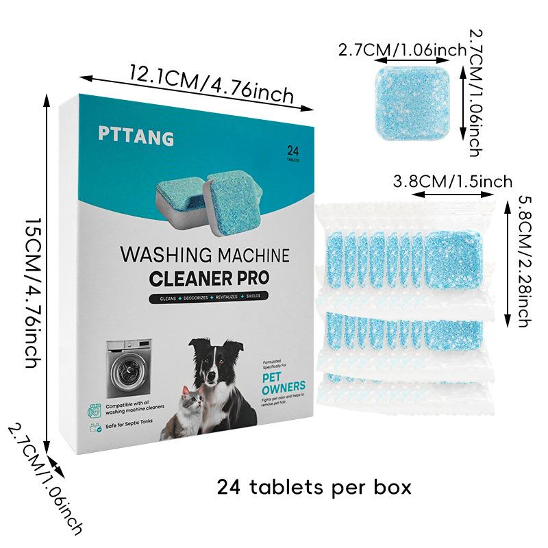 

Глубоко удаляет остатки грязи и запаха Таблетка для очистки стиральной машины 1 box of 24pcs