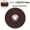 Yinghuang Stainless Steel Resin Grinding & Cutting Disc (100x2.5x16mm, 1mm, 3mm, 4mm)