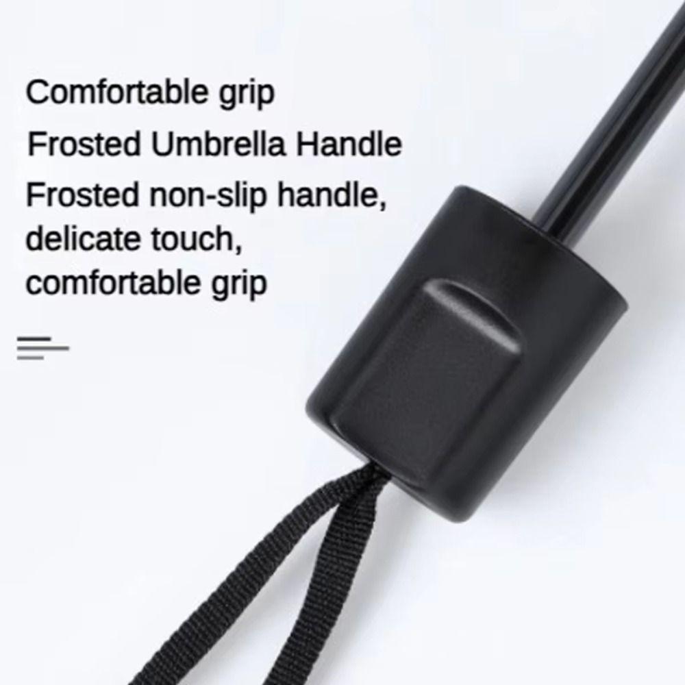 Solid Color UV Protection Umbrella Waterproof Hand Operated Parasol Sunscreen Umbrella  Student Use