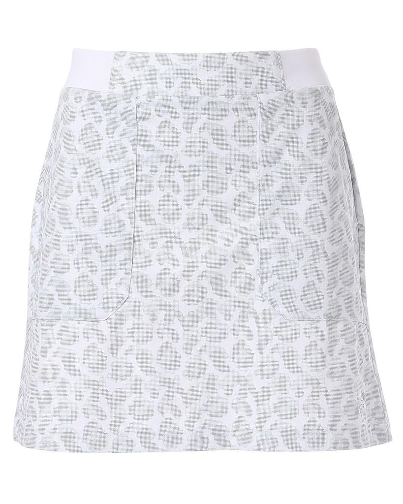 Golfrock 00 [New Balance] Damen (Stretch/Leopardenmuster) / 012-5134509 030_Weiß [XS]