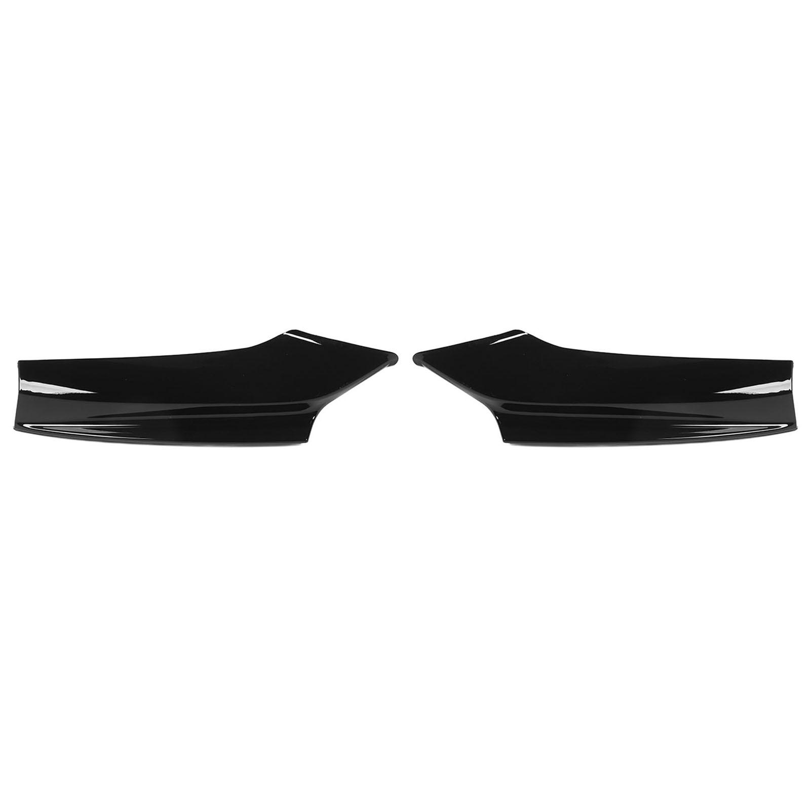 

New 2Pcs Front Bumper Lip Spoiler Reduce Wind Resistance Bumper Corner Splitter for 5 Series F10 F11 M Sport 2010 to 2016
