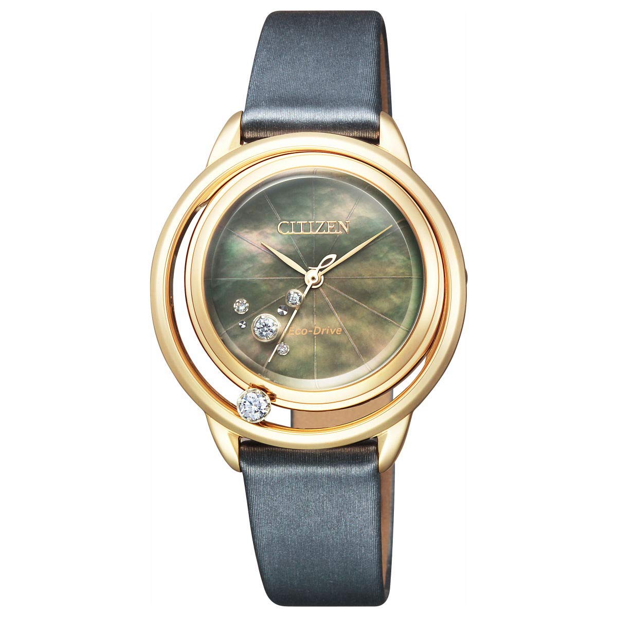 

Citizen El Arcly Series Design Gray EW5522-11H Eco-Drive Oasis-inspired Women s Watch, сірий колір