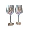 Colorful Diamonds Red Wine Glass High Appearance Level Light Luxury Crystal Red Wine Cup Antique Glass Stemware Champagne Cup