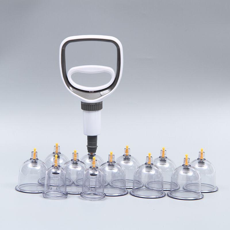 24 Cans For Massage Vacuum Cupping Set Chinese Medicine Physiotherapy Cellulite Body Cups Cupping Therapy Heathly Care