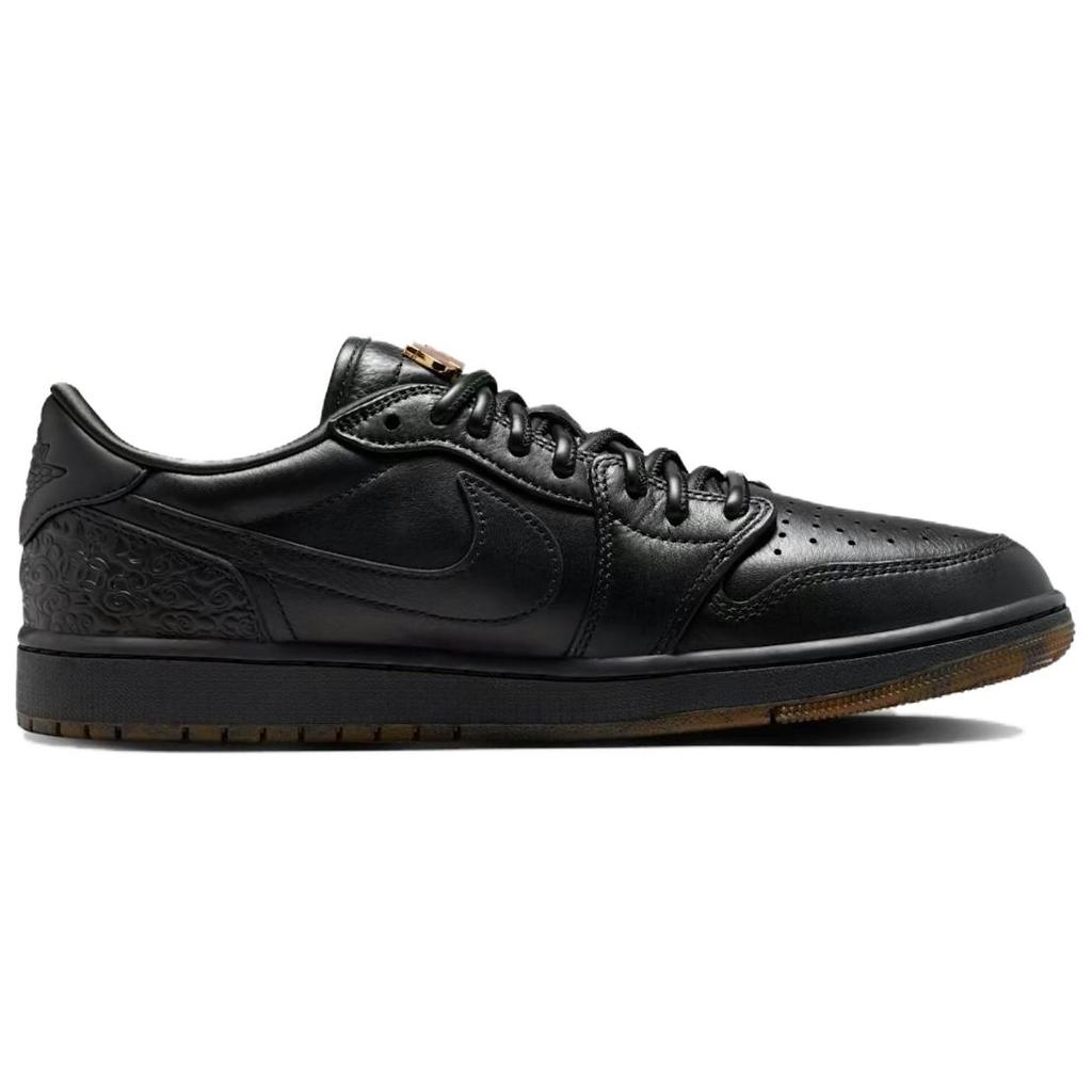 Jordan Air Jordan 1 Low top Vintage Basketball Shoes Men's Black IO3147-001