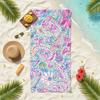 Fashion L-Lilly P-Pulitzer Towel Soft Pool Gift For Travel Gym Shower Camping Quick Dry Sports Beach Towels