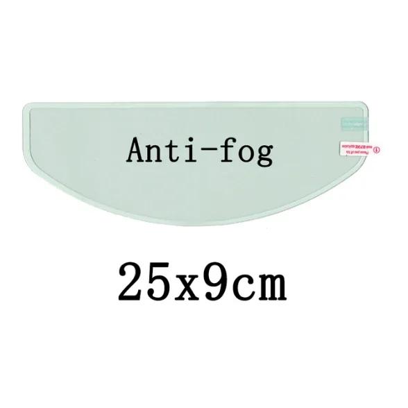 Motorcycle Helmet Clear Anti-Fog Rainproof Film Helmet Lens Durable Nano Coating Sticker Moto Safety Driving Helmet Accessories