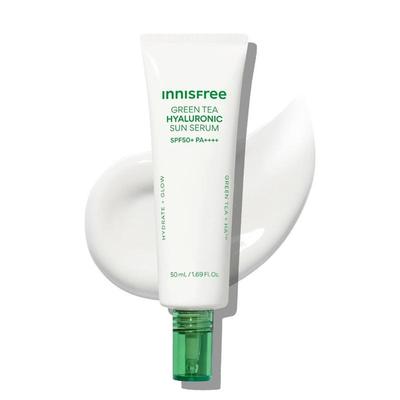 Grüner Tee Hyaluron Sonnen-Serum LSF 50+ PA++++ 50ml