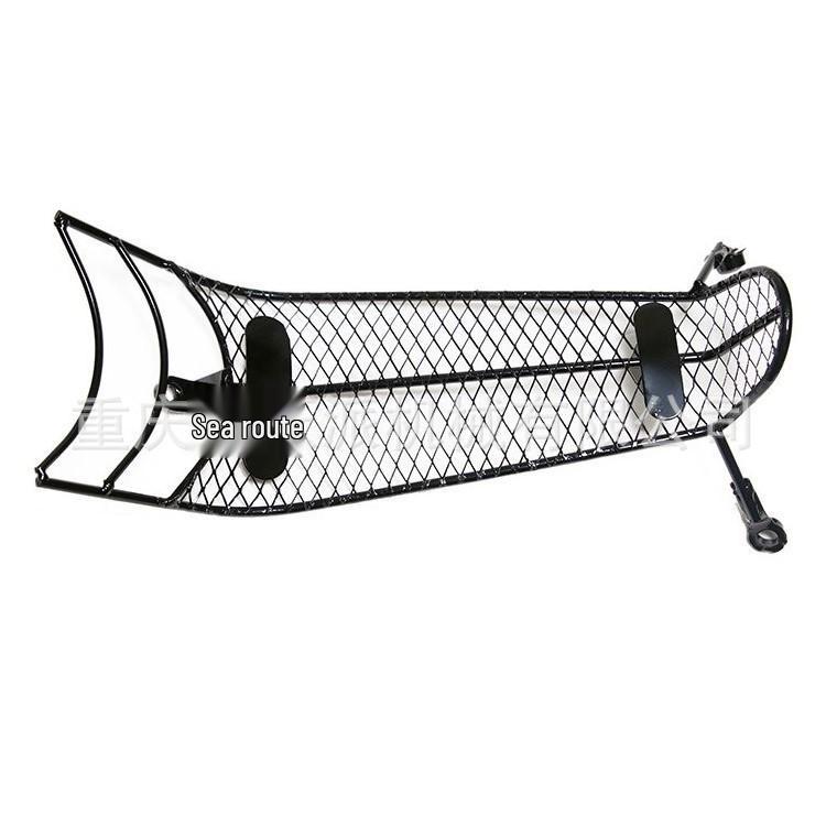 Haiyuepai Middle Rack for Asian Tiger Motorcycles: Newspaper/Folder Holder Net