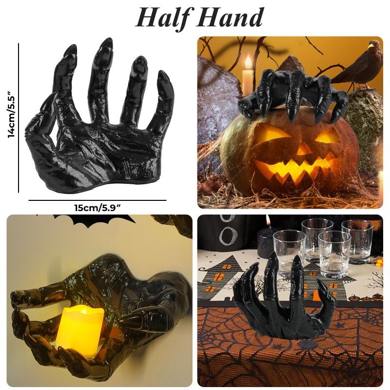 

Halloween Decoration Horror Props Ghost Hands - Halloween Demon Hands Fake Hand Tabletop Ornament Pack of three; size; 26x15x11.5cm weight 570g