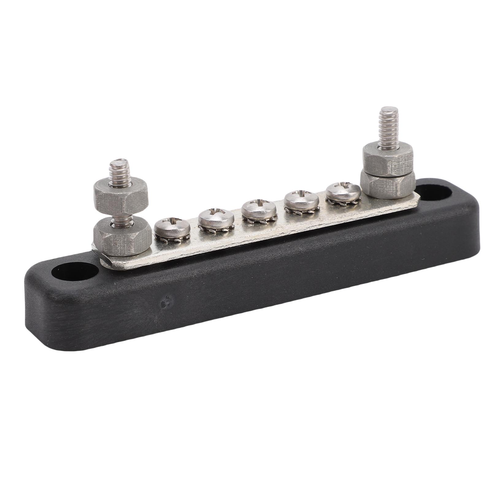 

Power Distribution Block Marine Bus Bar 5 Way 12V 24V 100A 2x5mm Studs 5x4mm Screws for Car Boat RV