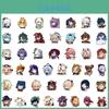 50pcs Genshin Impact Waterproof Sticker Set Venti Xiao Klee Decor For Luggage Cases