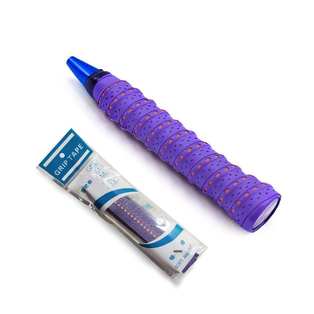Dual-Color Non-Slip Dragon Bone Grip: Sweat-Absorbing Handle for Badminton, Tennis, and Bicycle Use