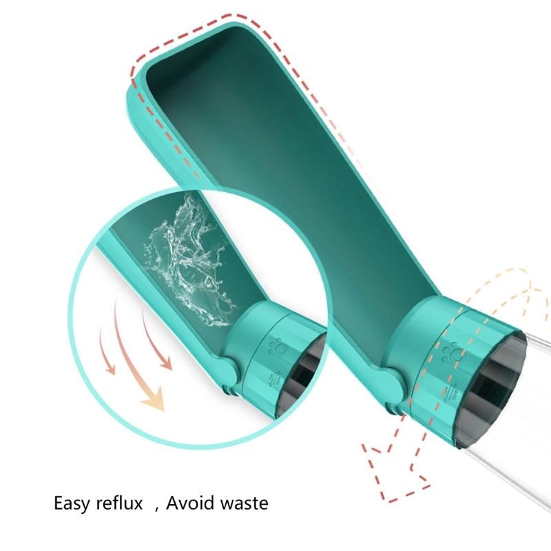Foldable Dog Water Dispenser Pet Drinking Bottle Outdoor Travel Water Bottle Large Capacity Dog Hiking Camping Water Cup