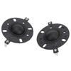 2PCS 25.5mm Replacement Diaphragm Tweeter Diaphragm for 4 Inch Tweeter Speaker Upgrade