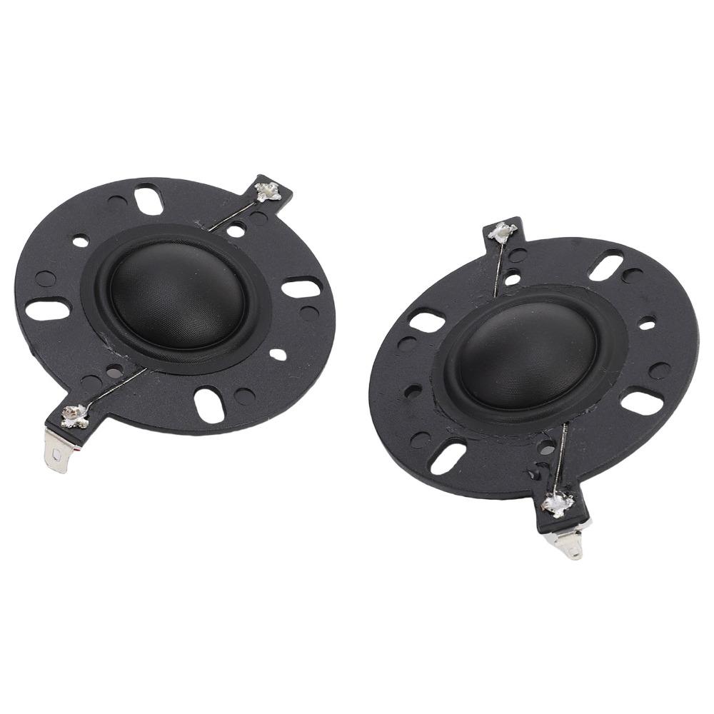 2PCS 25.5mm Replacement Diaphragm Tweeter Diaphragm for 4 Inch Tweeter Speaker Upgrade