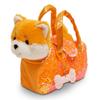 Little Jupiter Pet Plush Set with Wallet with Reversible Sequins & Charms - Stuffed Animals for Kids Ages 4-7 - Stuffed Animal Purse - Stuffed