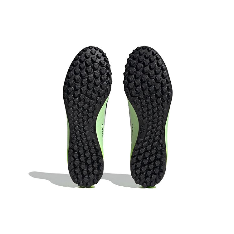 adidas X Crazyfast.4 Okrúhla hlava Logo TF (Gumové čapy) Umelý trávnik na tvrdý povrch Kožené futbalové topánky Unisex Futbalové topánky IE1583