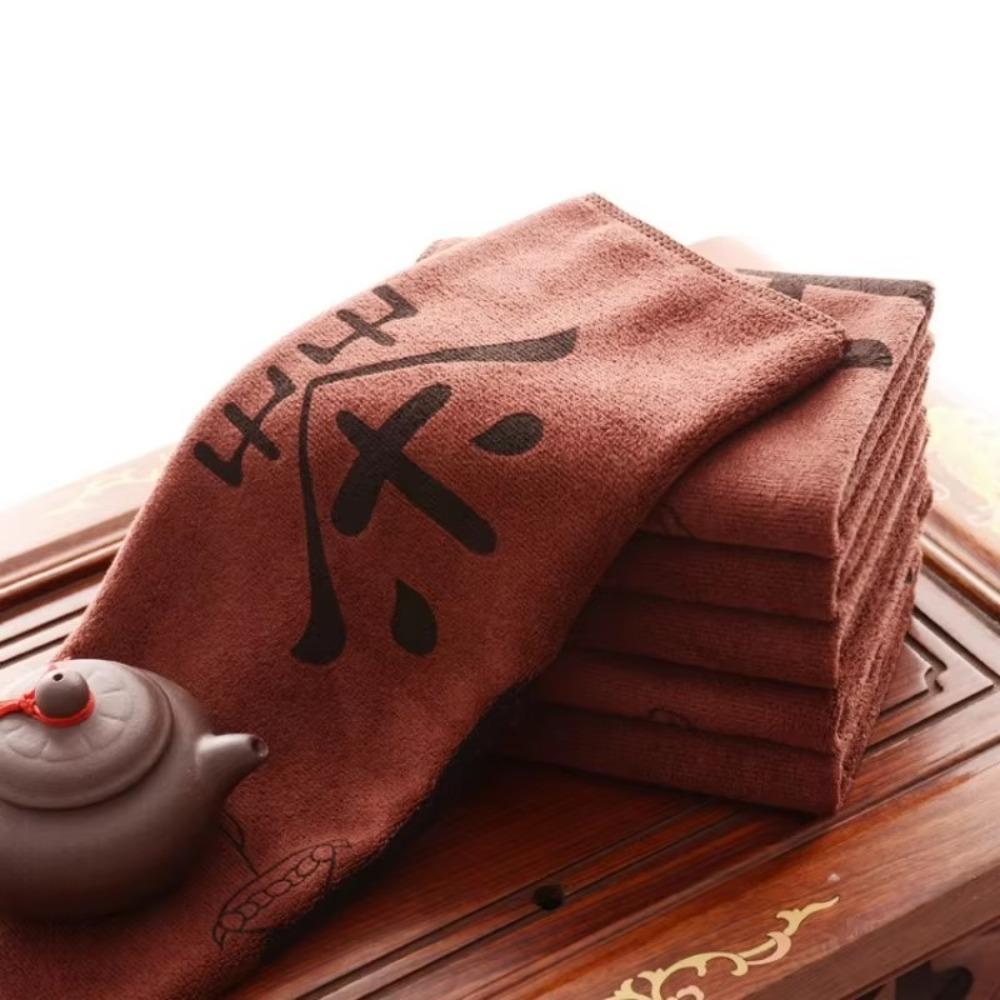 Strong Absorbent Small Square Towel Tea Set Furniture Kitchen Cleaning Hand Towel Blended Fabric Car Beauty Towel Bar Holiday