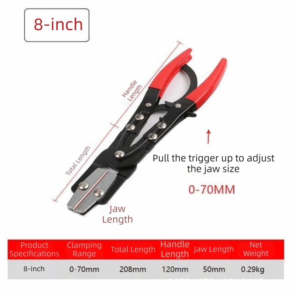 

Various Sizes Hose Clamp Pliers Automatic Locking Hose Pinch Off Plier Radiator, Brake,Fuel Lines 8Inch