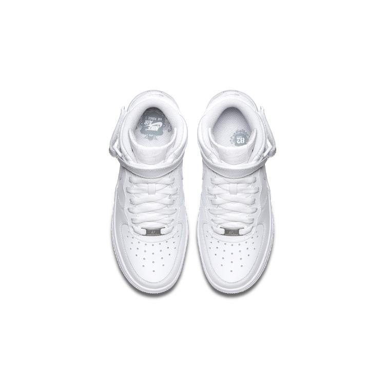 New Nike Air Force 1 Mid White GS 314195-113
