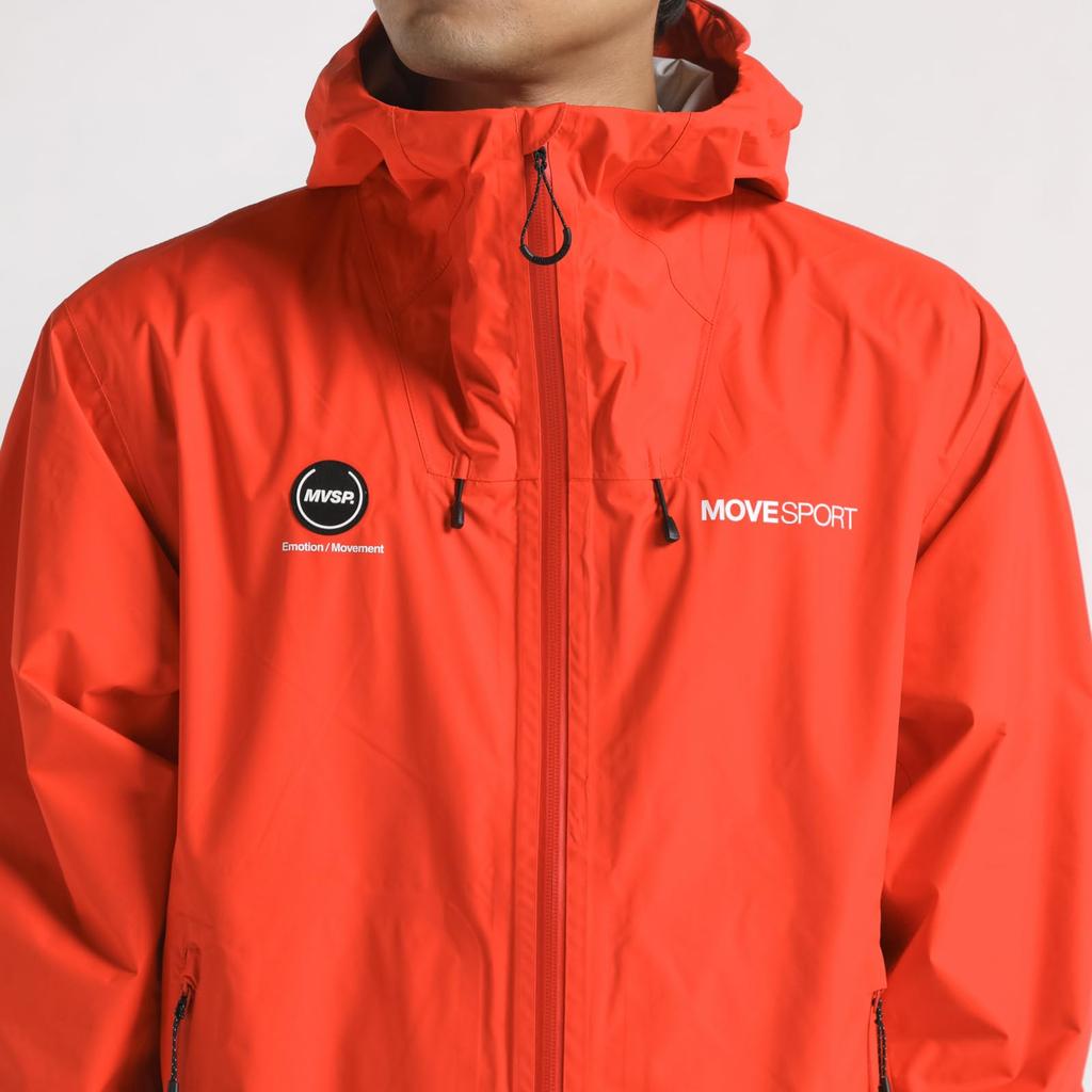 Vetrovka Descente MOVE Shell Jacket Nepremokavá Priedušná Tréningová Červená XO [Move Sports]