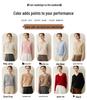 Women's 100% Cashmere V-Neck Loose Slimming Sweater, Autumn/Winter 2026 Collection, High-End Ready-to-Wear