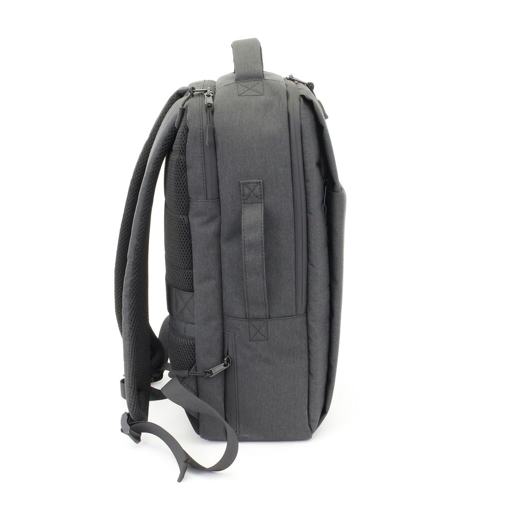 Business can be carried in a A4 Hapitas gray [Hapitas] backpack, water-repellent, antibacterial, lightweight, suitcase, size, Plus,