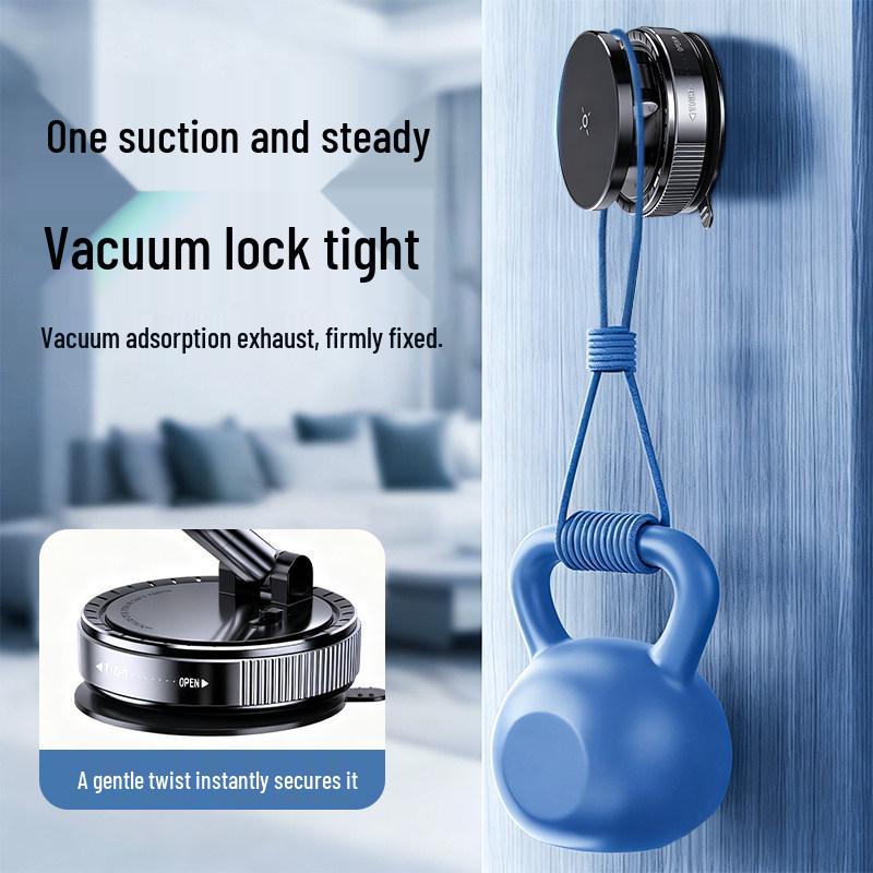 Magnetic Car Phone Holder with Suction Cup and Dashboard Mounting