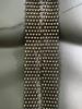 Trendy Black Rhinestone Mesh Tie with Sequins for Nightclub and Evening Wear