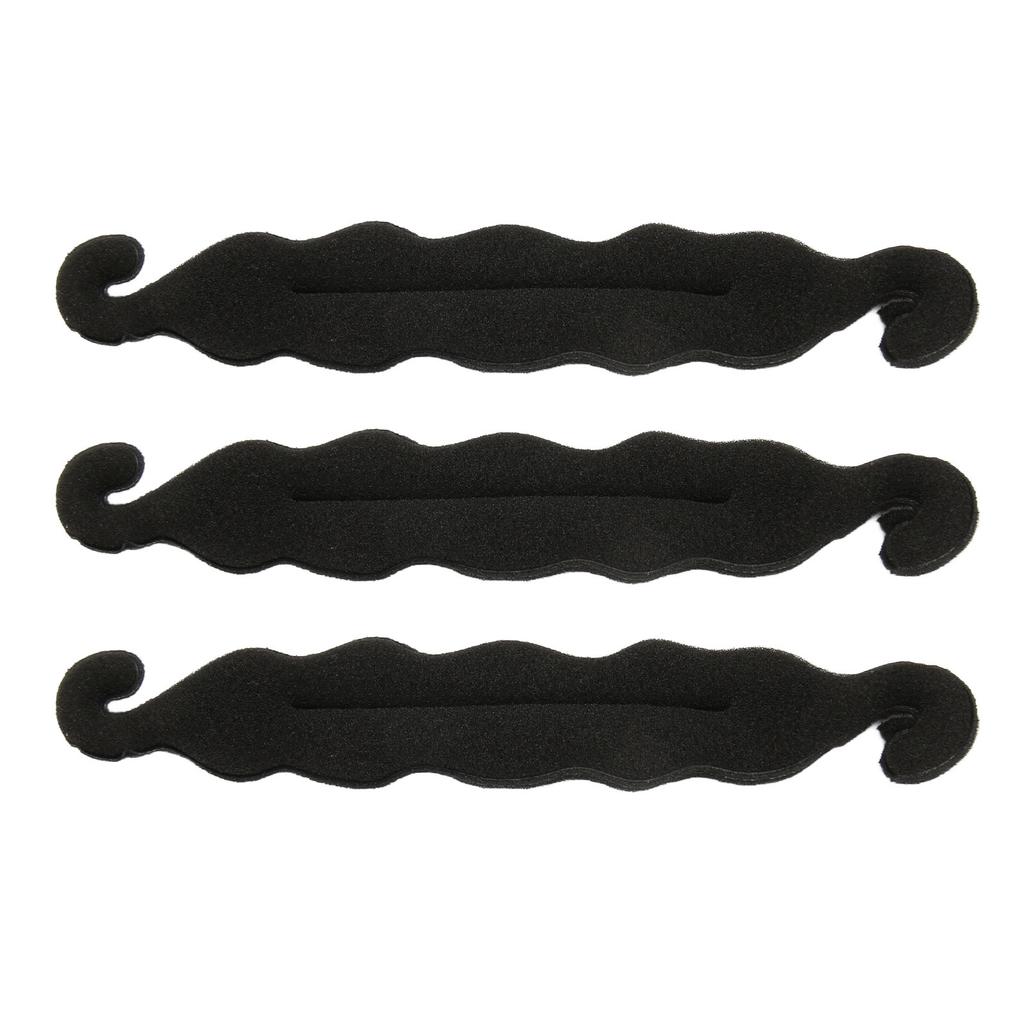 10PCS Hair Bun Maker Minimalist Lightweight Comfortable Sponge Bun Hair Tool for Hairstyle Styling