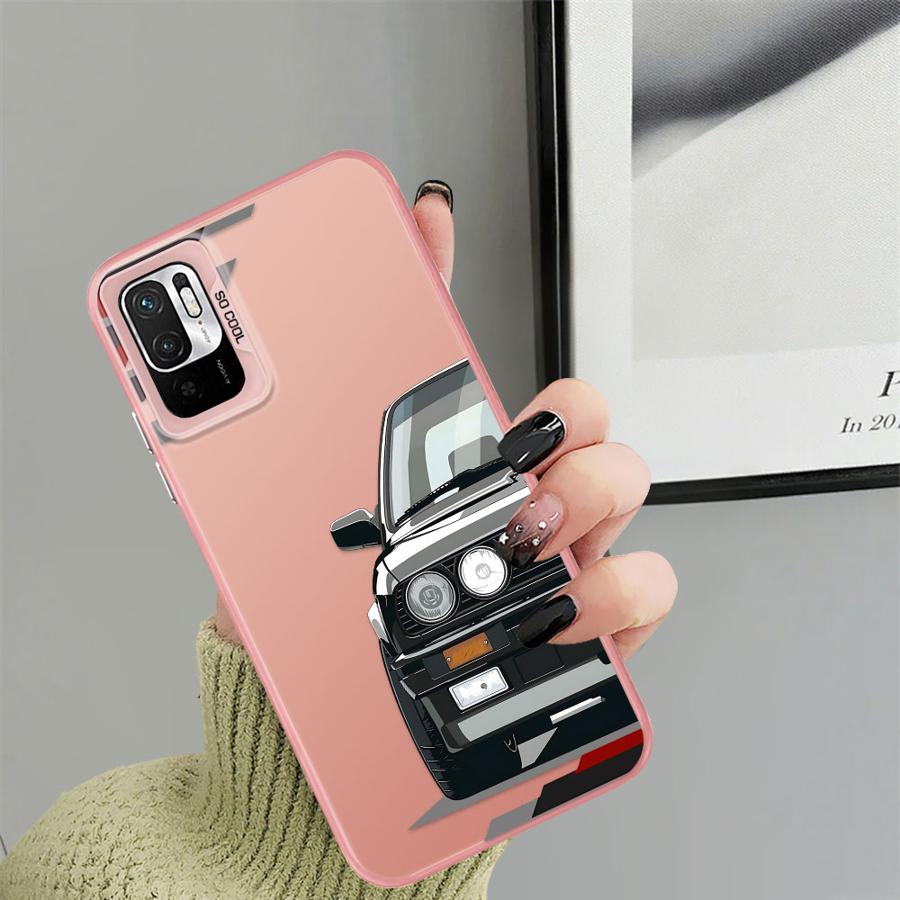 JDM Sprot Car Soft Shell Phone Case for Xiaomi Poco X3 NFC X3 Pro C50 C61 C51