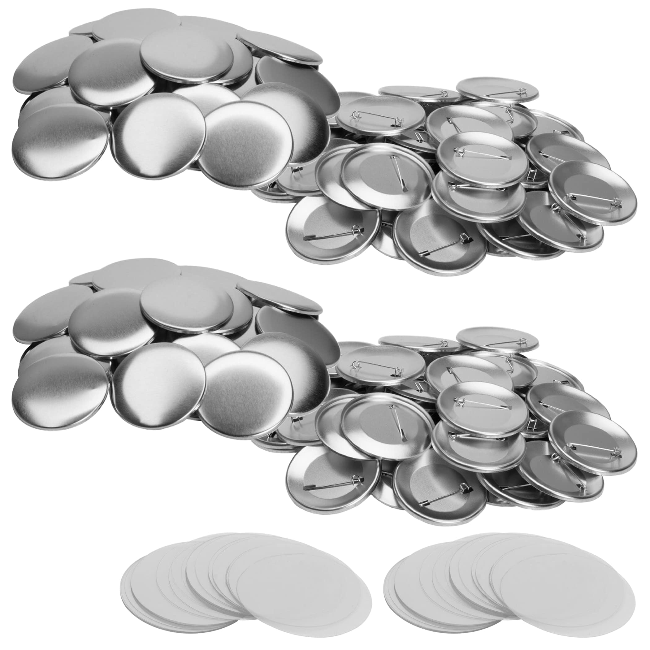 

Felimoa Button Badge Set of 200 Parts, Handmade, (44mm)