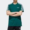 Adidas Neo Printed Round Neck Sports T-Shirt Men Tops Forest-Green GJ8914
