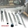 6pcs Auto Dismantle Tools Kit Car Radio By Clip Panel  Trim Inner Removal  Tool For Dash Audio  Installer Pry Kit Refit Set